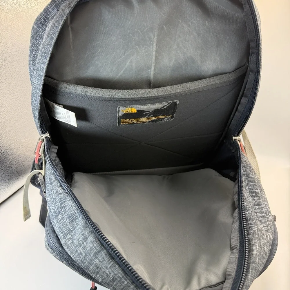The North Face Borealis Laptop Hiking Camping Backpack Book Bag Blue